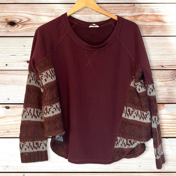 Mystree Sweaters - Mystree boho knit sweater top